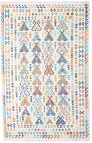 194X302 絨毯 オリエンタル キリム アフガン オールド スタイル ベージュ/グレー (ウール, アフガニスタン) Carpetvista