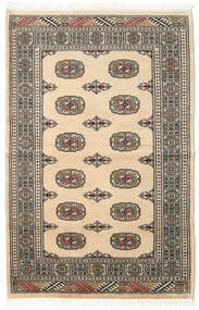絨毯 オリエンタル パキスタン ブハラ 2Ply 96X148 ベージュ/茶色 (ウール, パキスタン)