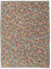 Kilim Afghan Old Style Rug 177X235 Grey/Brown Wool, Afghanistan Carpetvista