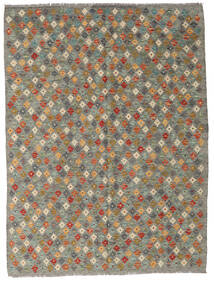  Kilim Afghan Old Style Tappeto 177X234 Di Lana Grigio/Arancione Carpetvista