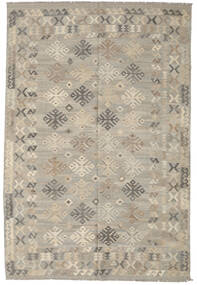  205X304 Kilim Afghan Old Style Rug Wool, Carpetvista