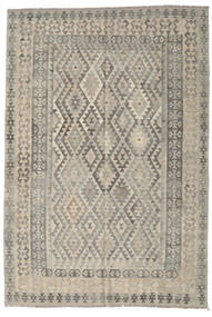  Kilim Afghan Old Style Rug 211X310 Wool Orange/Beige Carpetvista