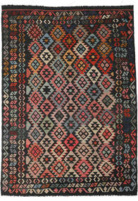  204X286 Kilim Afghan Old Style Rug Wool, Carpetvista