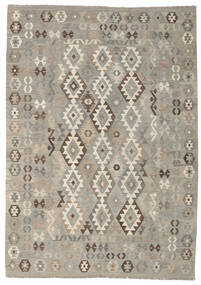  213X297 Kilim Afghan Old Style Rug Wool, Carpetvista