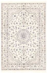  Orientalischer Nain 6La Teppich 151X228 Beige/Weiß Wolle, Persien/Iran