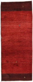 74X190 Tapis Gabbeh Persan Moderne De Couloir Rouge/Rouge Foncé (Laine, Perse/Iran) Carpetvista
