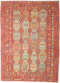  261X354 Groß Kelim Afghan Old Stil Teppich Wolle, Carpetvista