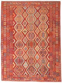  265X352 Groß Kelim Afghan Old Stil Teppich Wolle, Carpetvista