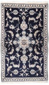 Oriental Nain Rug 84X140 Dark Blue/Grey Wool, Persia/Iran Carpetvista