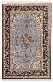  Itämainen Isfahan Silkkiloimi Matot Matto 165X248 Ruskea/Beige Persia/Iran