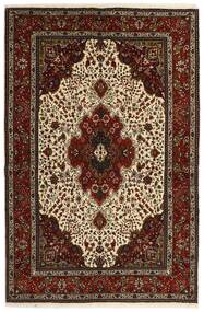 Täbriz 40 Raj Teppich 151X221 Braun/Beige Wolle, Persien/Iran