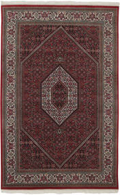 Bidjar Indisch Teppich 116X181 Dunkelrot/Rot Wolle, Indien