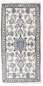絨毯 オリエンタル ナイン 70X140 ベージュ/グレー (ウール, ペルシャ/イラン)