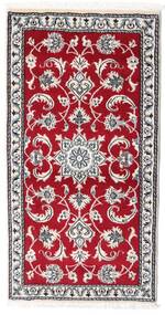 絨毯 オリエンタル ナイン 70X135 ベージュ/ダークレッド (ウール, ペルシャ/イラン)