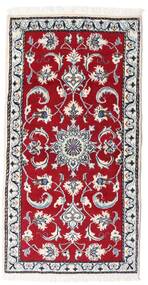 絨毯 オリエンタル ナイン 70X135 ダークレッド/グレー (ウール, ペルシャ/イラン)