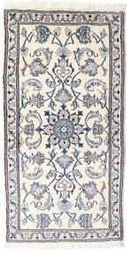  Nain Rug 69X136 Persian Wool Beige/Grey Small Carpetvista