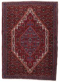  Persischer Senneh Teppich 74X105 Dunkelrot/Rot Carpetvista