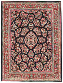  Persischer Sarough Teppich 207X280 Rot/Dunkelrosa (Wolle, Persien/Iran)