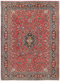  Orientalischer Mahal Teppich 210X285 Rot/Grau Wolle, Persien/Iran