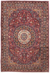  Moud Teppich 210X300 Persischer Wollteppich Rot/Dunkelrot