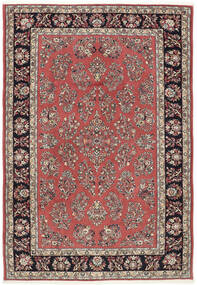 208X303 Χαλι Sarough Ανατολής Σκούρο Κόκκινο/Καφέ (Μαλλί, Περσικά/Ιρανικά)