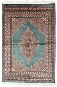 絨毯 オリエンタル パキスタン ブハラ 3Ply 142X208 茶色/ベージュ (ウール, パキスタン)