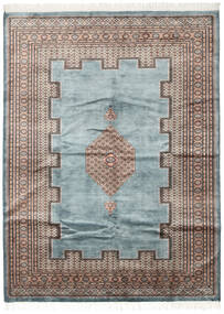 212X285 絨毯 パキスタン ブハラ 3Ply オリエンタル グレー/茶色 (ウール, パキスタン) Carpetvista