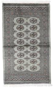  Orientalischer Pakistan Buchara 2Ply Teppich 92X158 Grau/Dunkelgrau Wolle, Pakistan Carpetvista