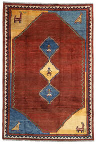  Gabbeh Rustic Rug 189X280 Persian Wool Red/Beige Carpetvista