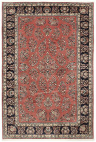  Persisk Sarough Tæppe 205X309 Brun/Rød (Uld, Persien/Iran)