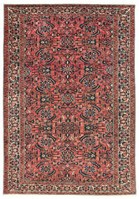  Oriental Bakhtiari Rug 220X311 Red/Dark Grey Wool, Persia/Iran