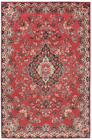 Moud Rug Rug 208X317 Dark Red/Brown Wool, Persia/Iran