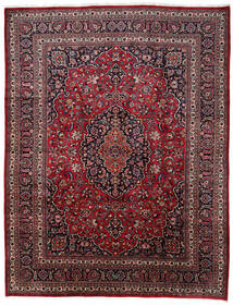  Maschad Teppich 309X373 Persischer Wollteppich Rot/Dunkelrot Groß Carpetvista