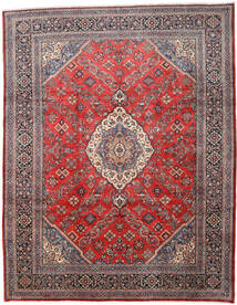 320X405 Dywan Orientalny Saruk Czerwony/Szary Duży (Wełna, Persja/Iran) Carpetvista