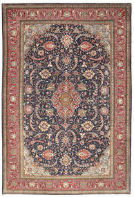  Orientalisk Sarough Matta 223X329 Röd/Mörkgrå Ull, Persien/Iran