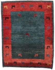 Gabbeh Rustic Rug 136X176 Red/Dark Teal Wool, Persia/Iran Carpetvista