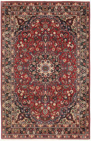 Moud Teppich 190X295 Rot/Braun Wolle, Persien/Iran