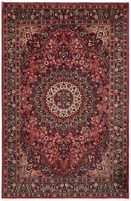  195X295 Moud Teppich Dunkelrot/Rot Persien/Iran