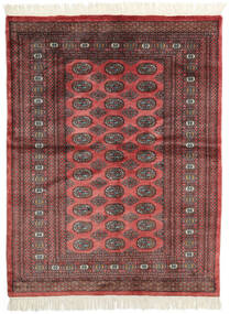  144X188 Pakistan Buchara 3Ply Teppich Rot/Dunkelrot Pakistan Carpetvista
