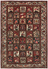 210X300 絨毯 バクティアリ オリエンタル レッド/茶色 (ウール, ペルシャ/イラン)