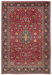 Tapete Oriental Sarough 210X305 Vermelho/Castanho (Lã, Pérsia/Irão)