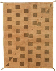Gabbeh Indisch Teppich 175X233 Orange/Beige Wolle, Indien Carpetvista