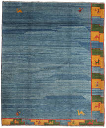 Gabbeh Rustic Teppich 212X252 Blau/Dunkelblau Wolle, Persien/Iran Carpetvista
