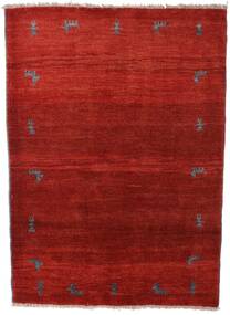 134X182 Gabbeh Rustic Rug Modern Red/Dark Red (Wool, Persia/Iran) Carpetvista