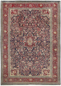  Sarough Teppich 222X312 Persischer Wollteppich Rot/Dunkelrosa
