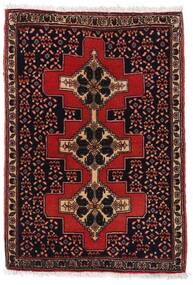 71X102 Tappeto Orientale Senneh Rosso Scuro/Rosso (Lana, Persia/Iran) Carpetvista