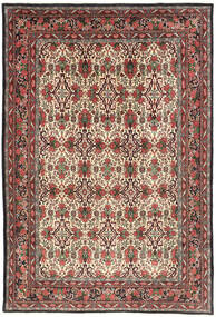 218X317 Koberec Bidjar Orientální Červená/Béžová (Vlna, Persie/Írán)
