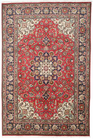 200X303 Täbriz Teppich Orientalischer Rot/Beige (Wolle, Persien/Iran) Carpetvista