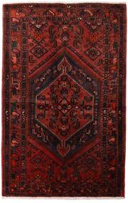 Koliai Teppich 136X215 Dunkelrot/Rot Wolle, Persien/Iran Carpetvista