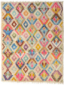 絨毯 Barchi/Moroccan Berber - Pakistan 240X302 ベージュ/レッド (ウール, パキスタン)